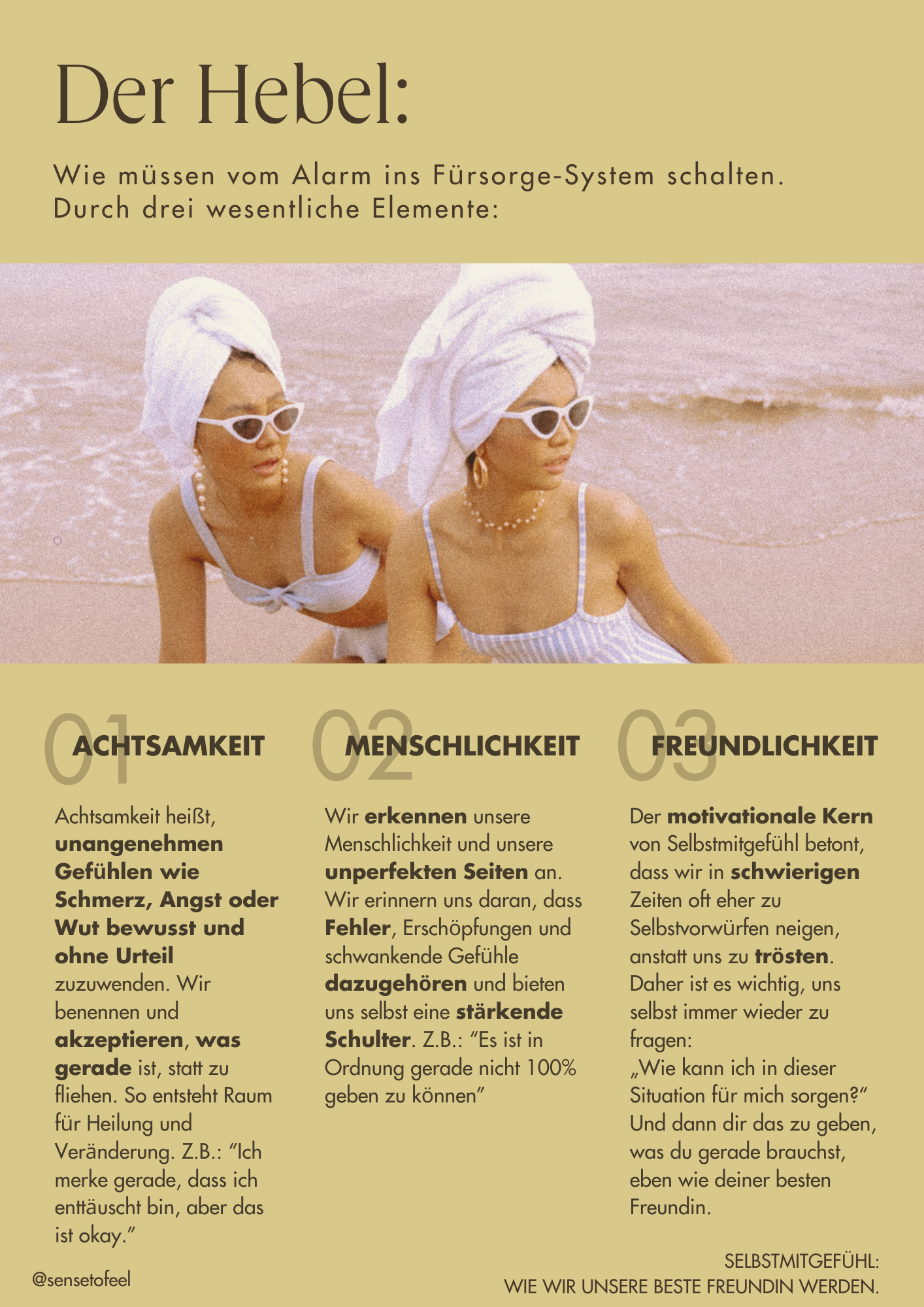 Selbstmitgefühl: Wie wir unsere beste Freundin werden