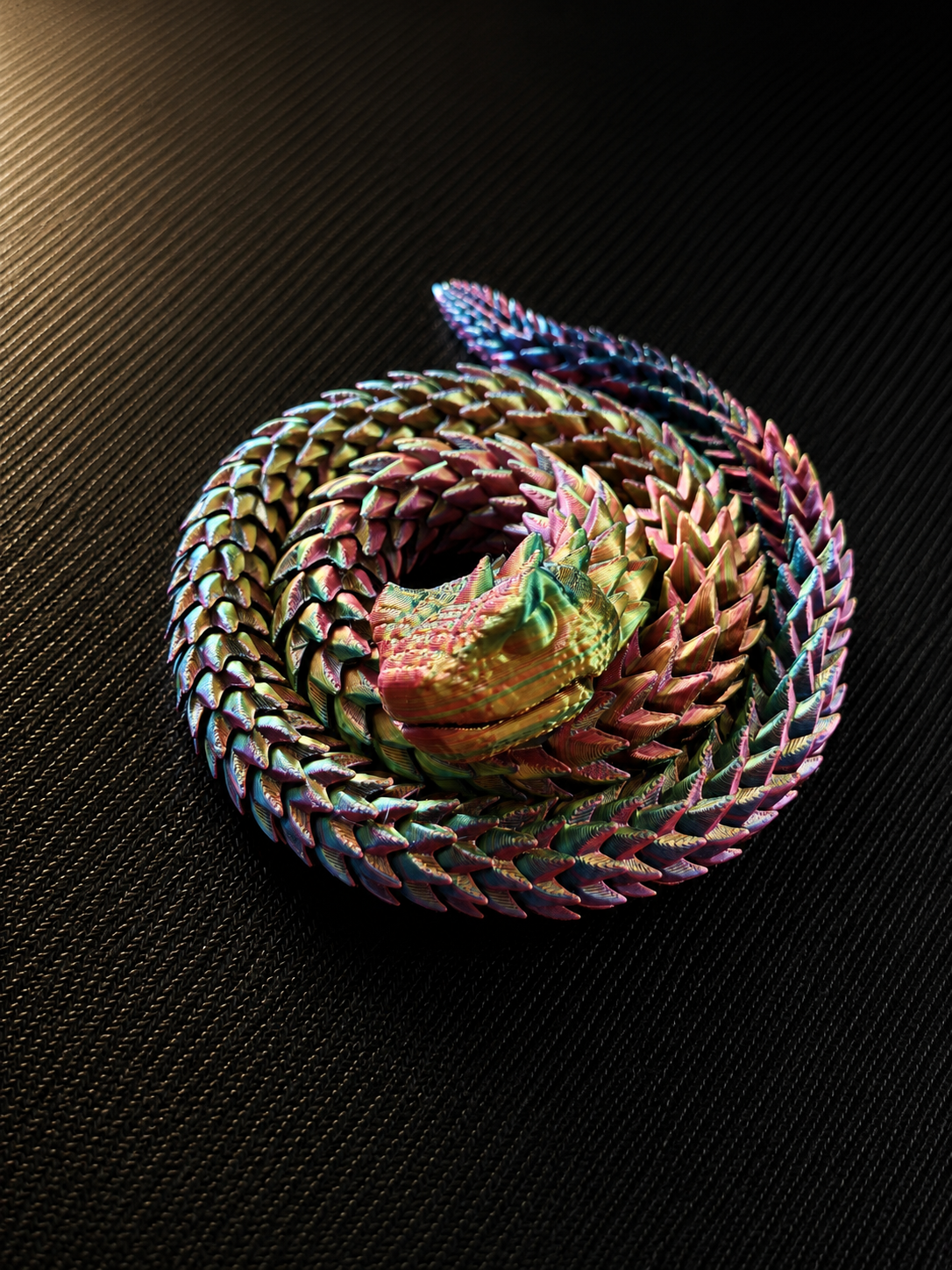 Serpent Articulé Multicolore