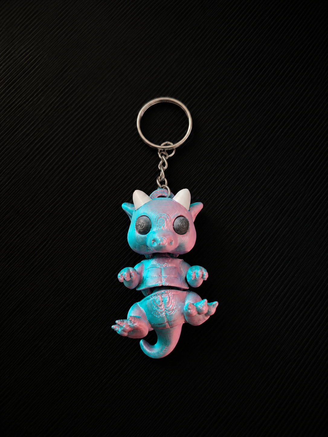 Porte-Clés Dragon Kawaii Articulé