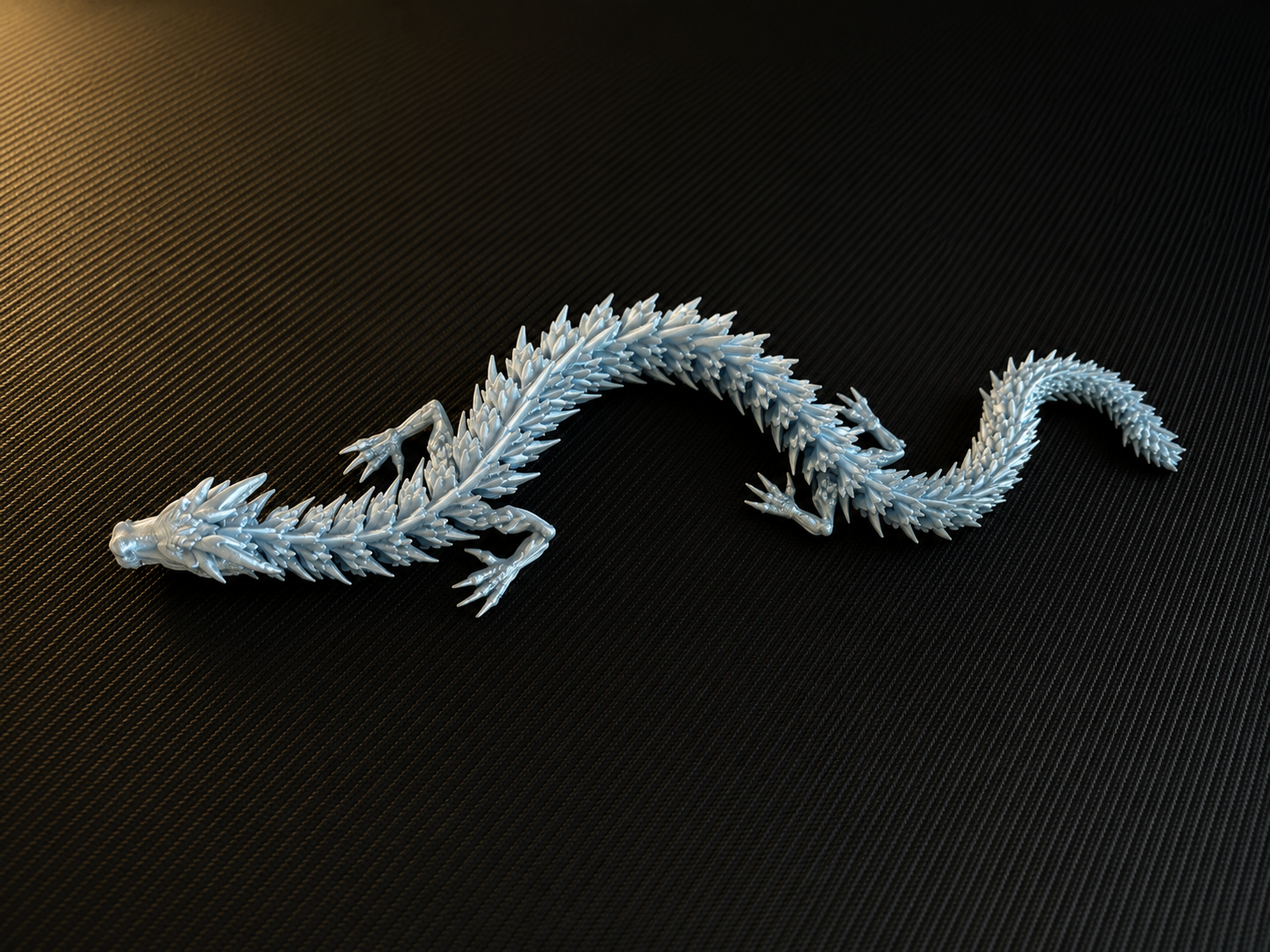 Figurines dragons articulés