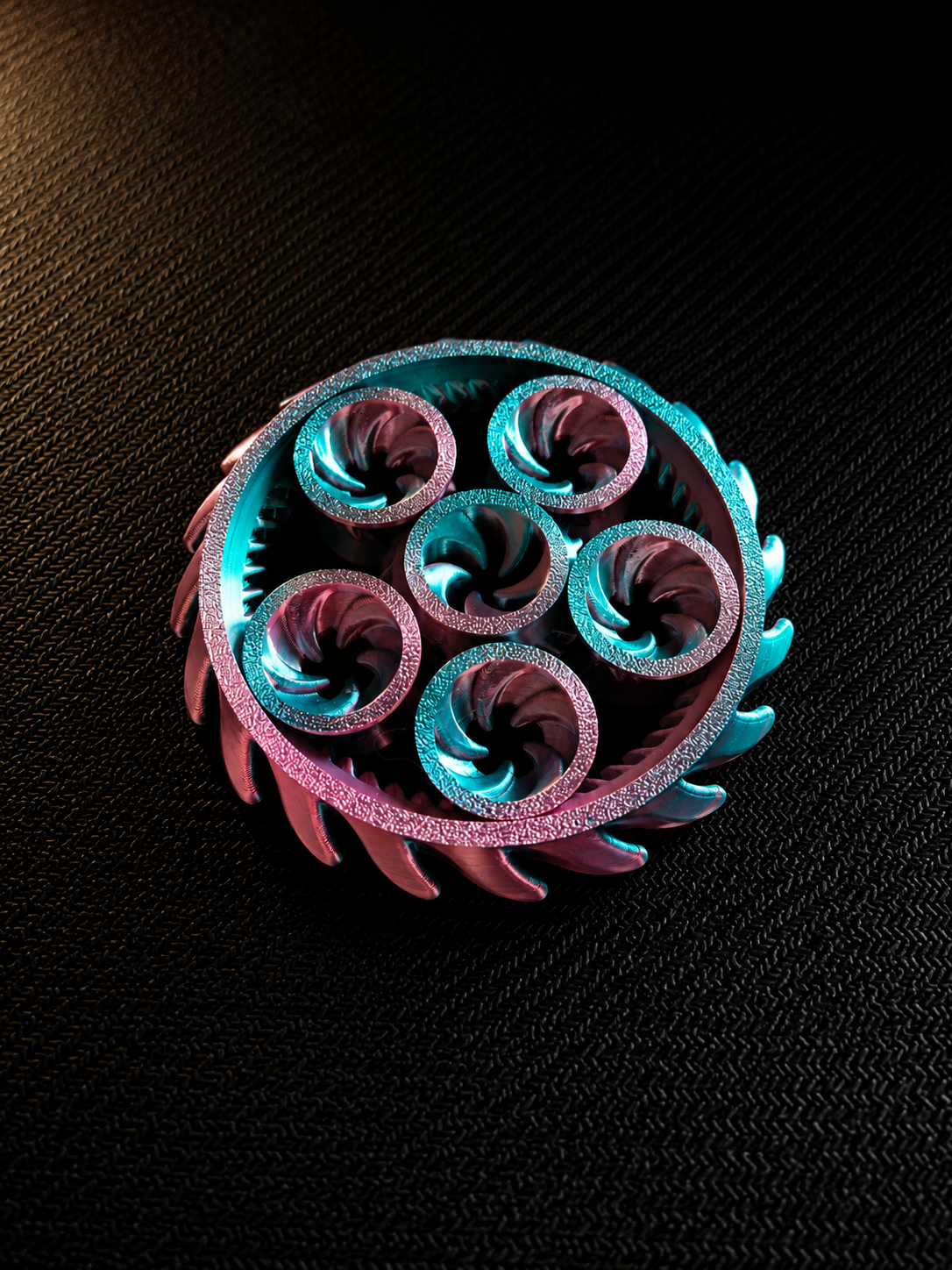 Hand spinner roue