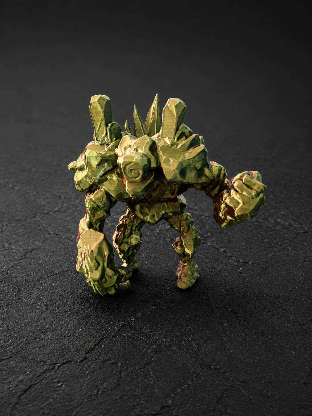 Figurine Golem de Pierre