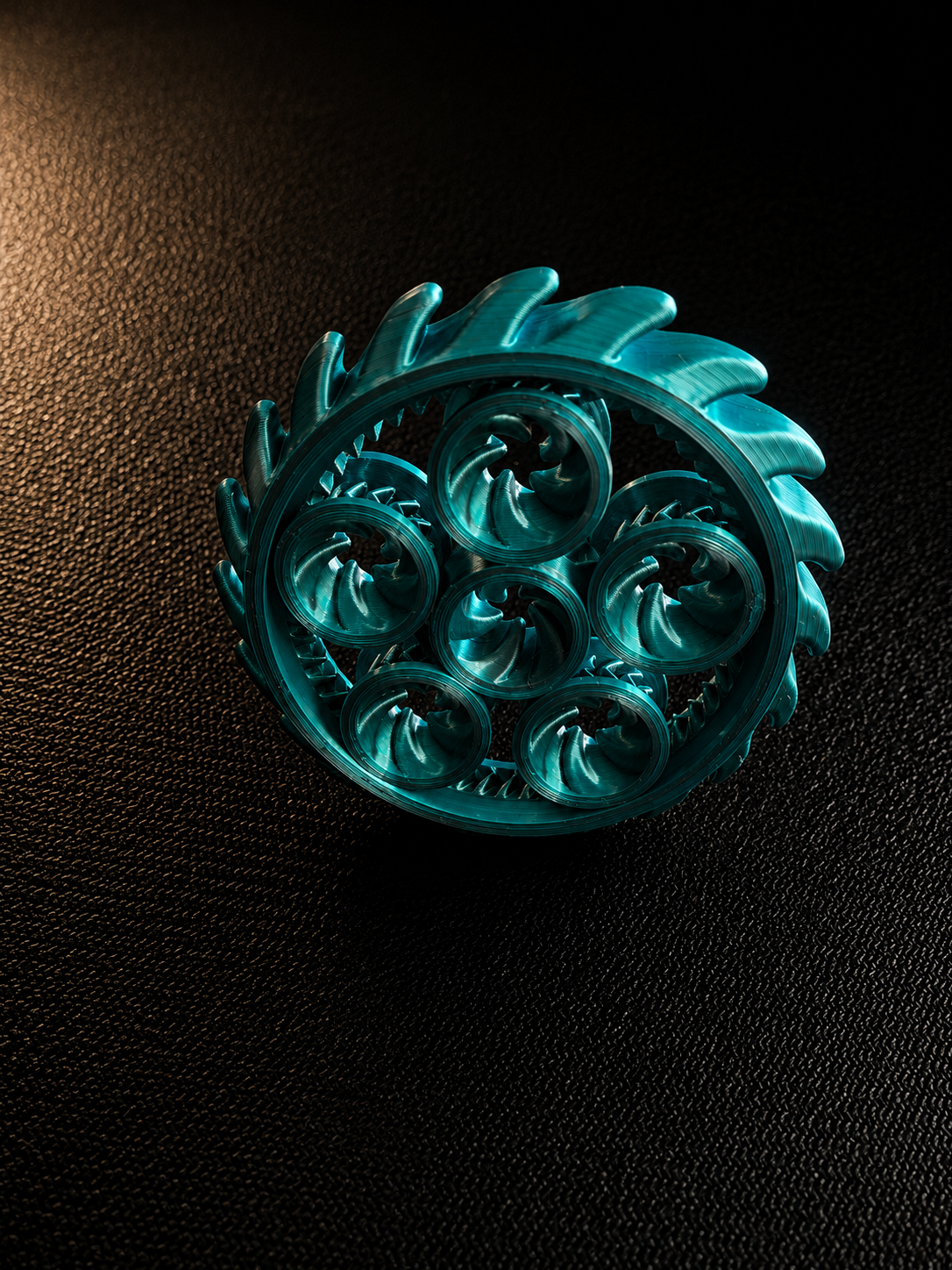 Hand spinner roue