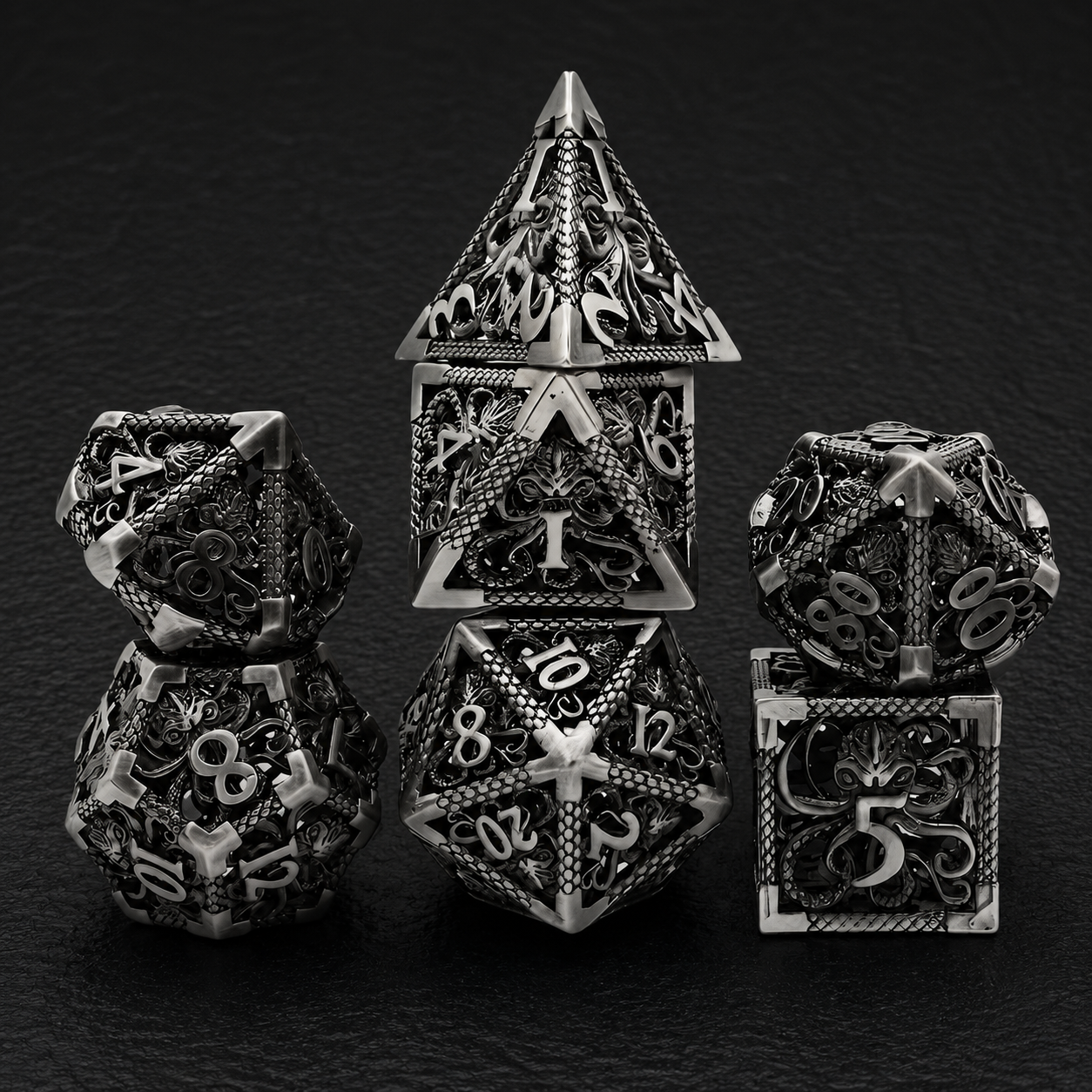 Dés Métalliques de Jeu de Rôle