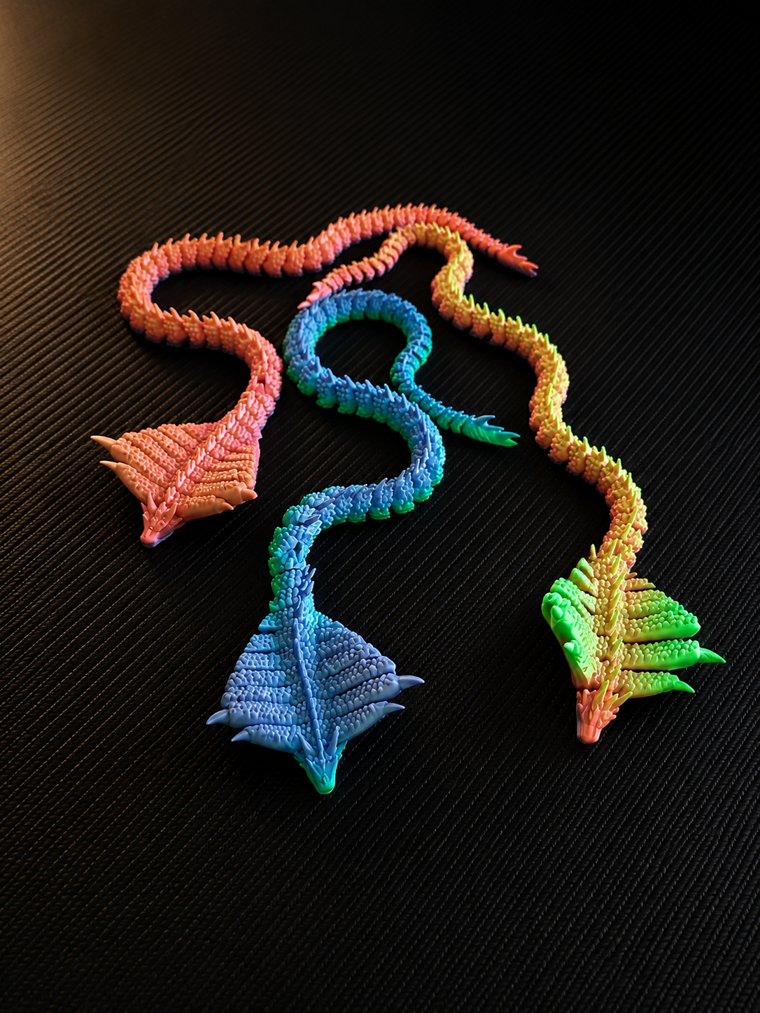 Cobra articulé multicolore