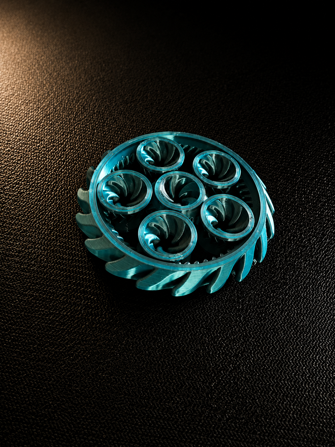 Hand spinner roue