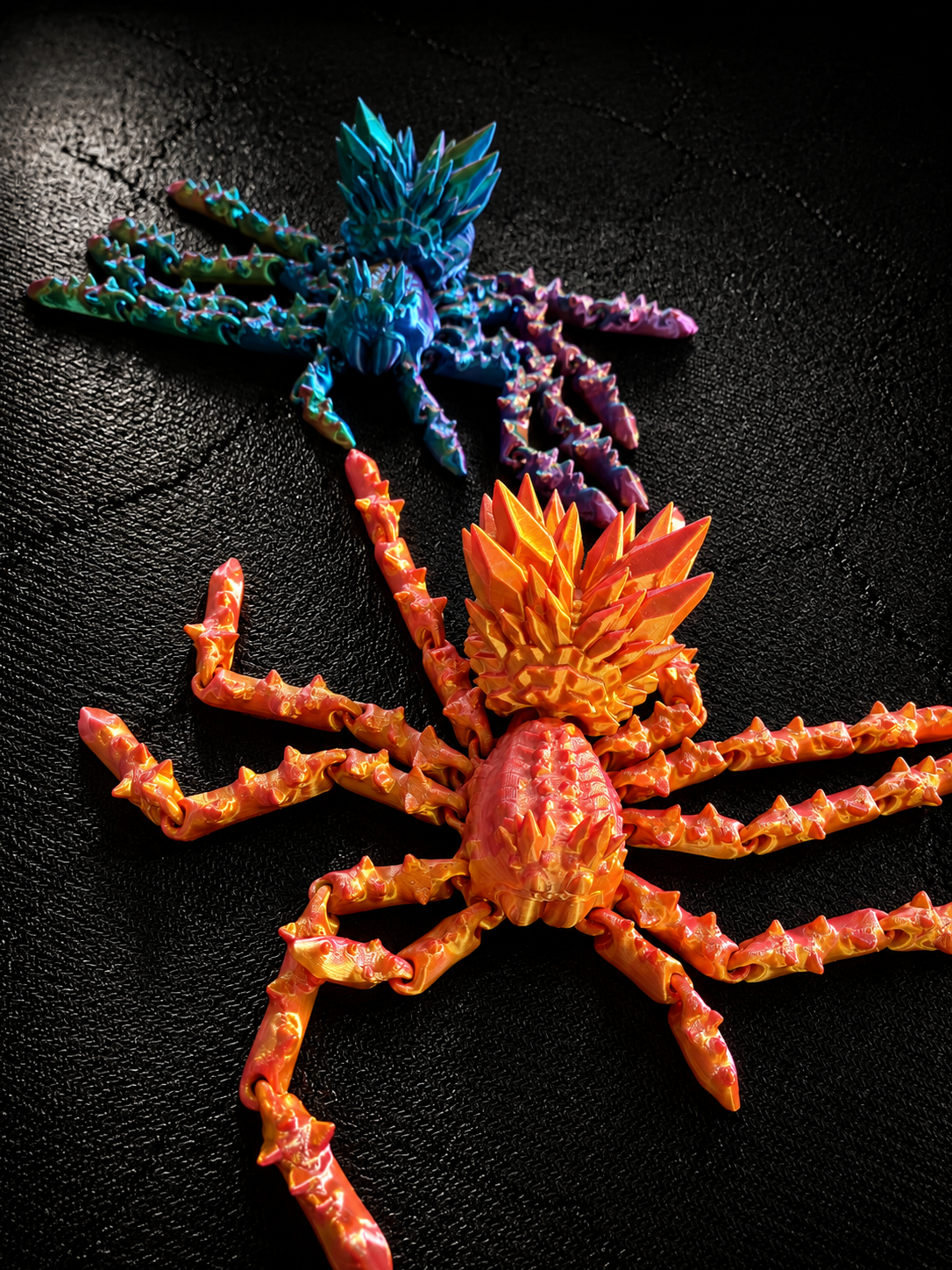 Araignée Cristalline Multicolore