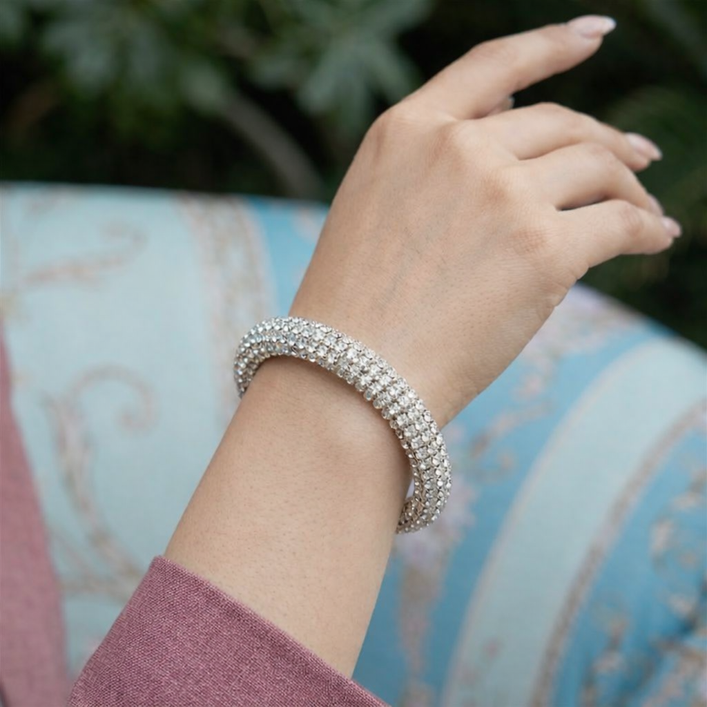 Lovelace Rhinestone Cuff