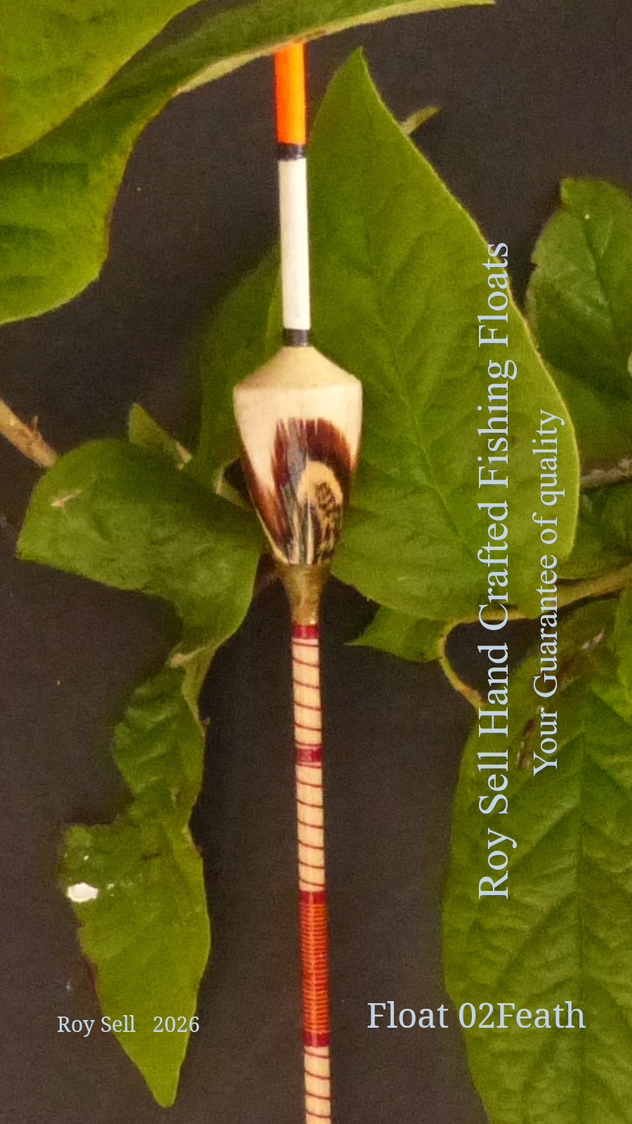 Handcrafted Fishing Float 02Feath