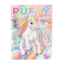 Ylvi Puffy stickers unicorn