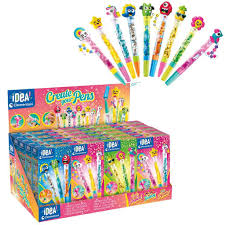 Creatieve pennen met leuke figuurtjes