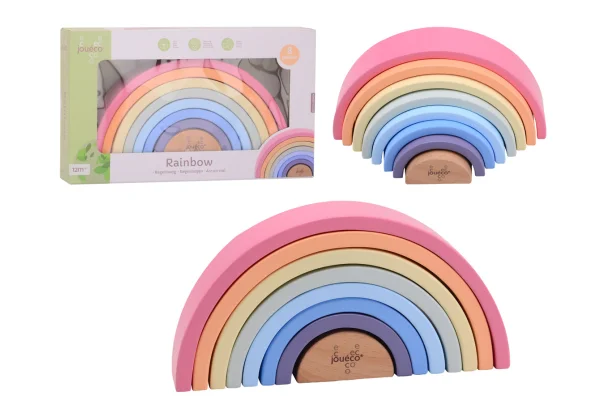 Houten Regenboog Stapelset
