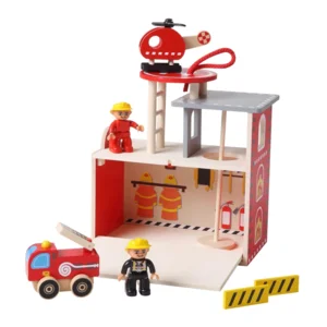 Brandweerkazerne speelgoedset
