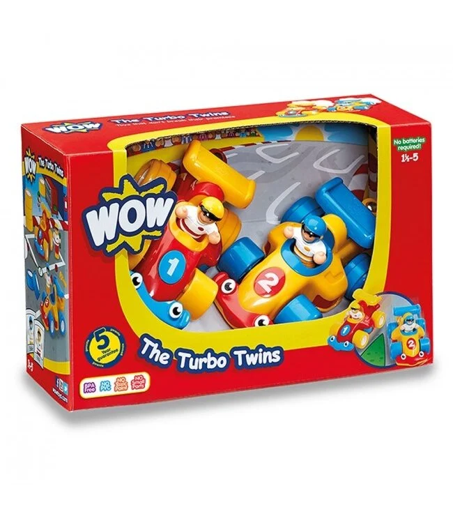 WOW Turbo Twins Speelgoedauto's