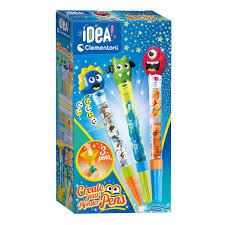 Creatieve pennen met leuke figuurtjes