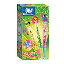 Creatieve pennen met leuke figuurtjes