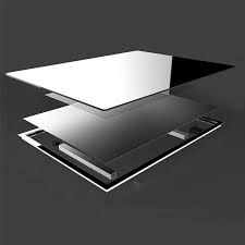 chauffage infrarouge long miroir avec LED