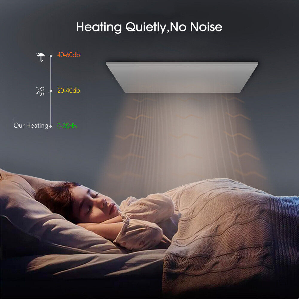 Chauffage plafond à infrarouge long inclus la lumière 