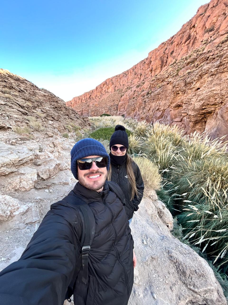 Trekking termas e cascadas
