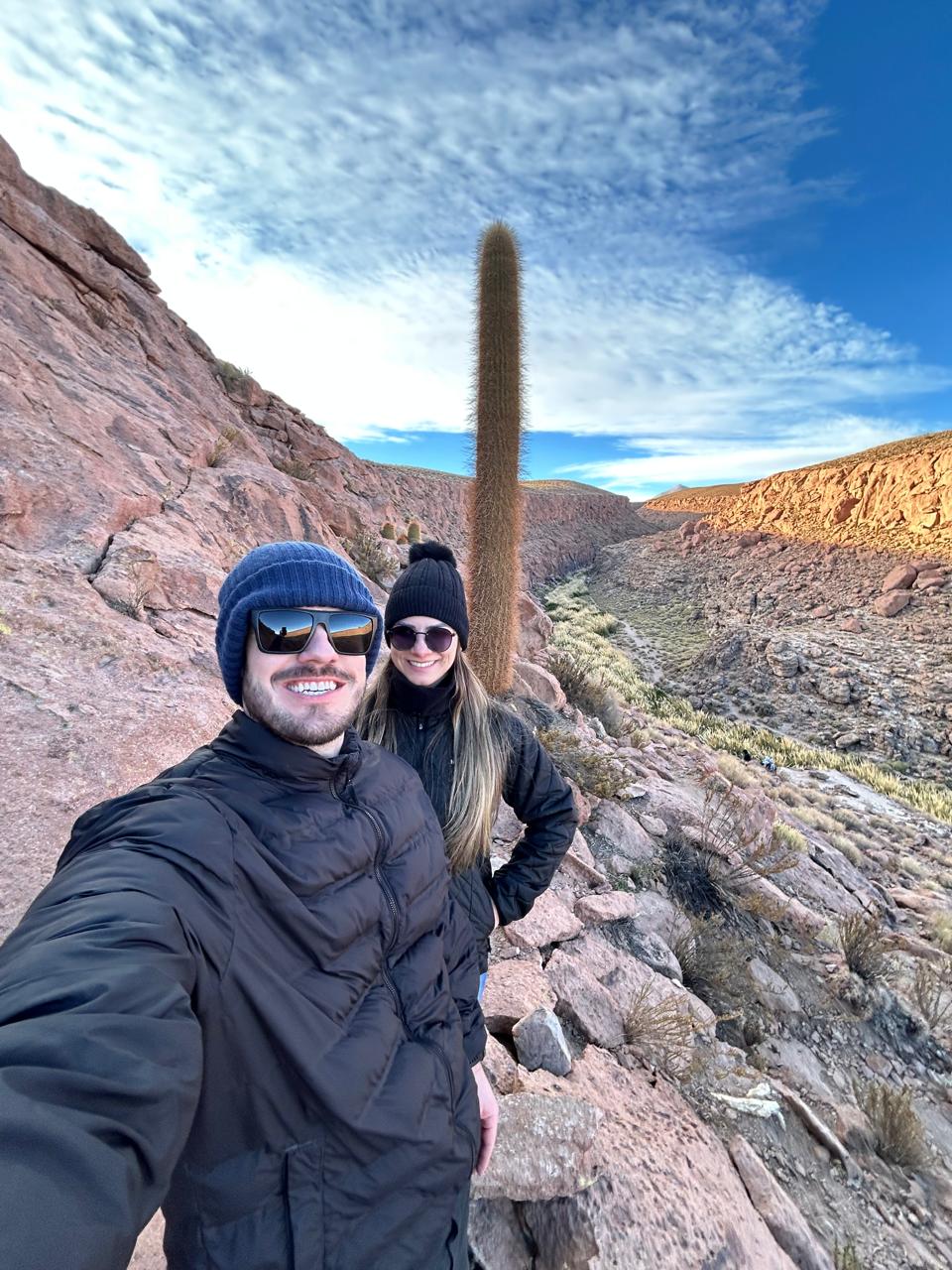 Trekking termas e cascadas