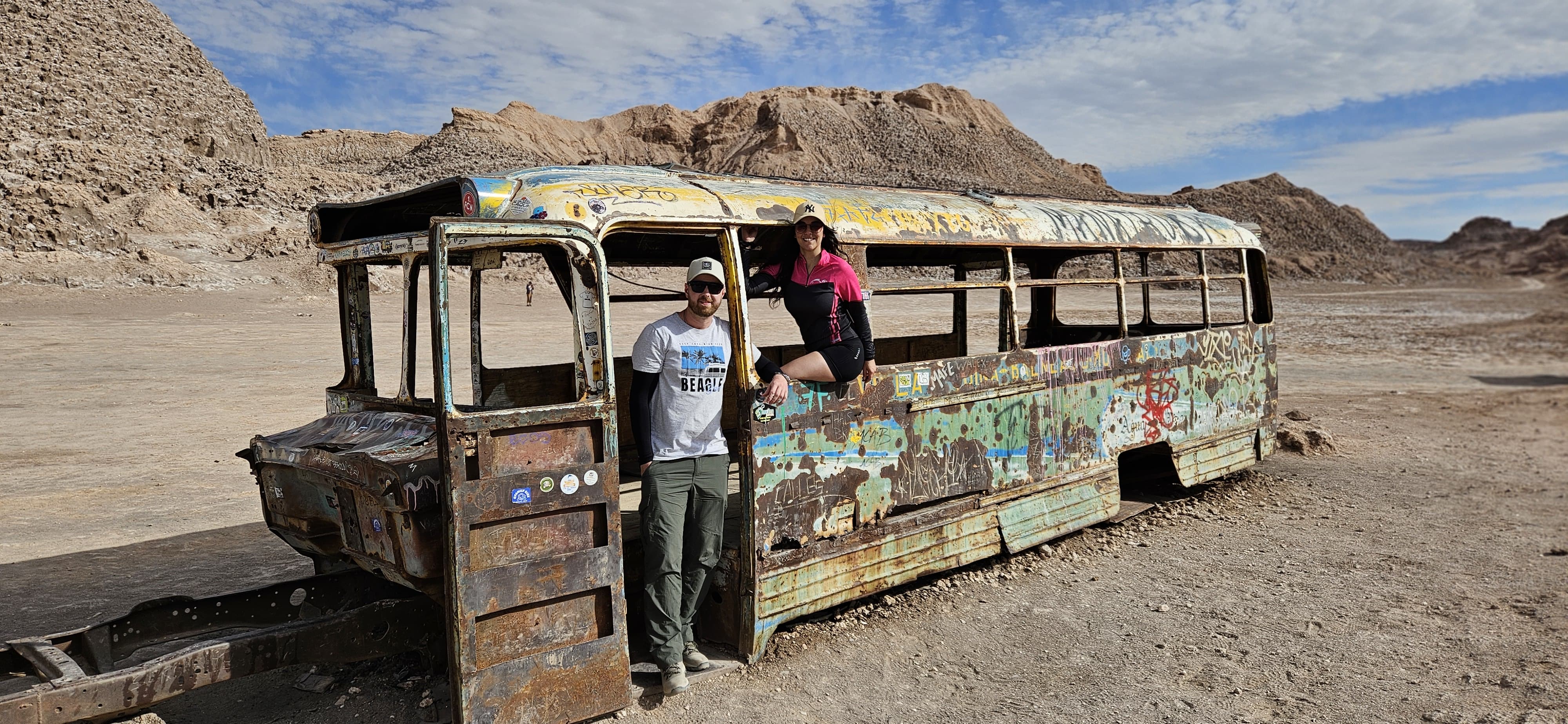 Vallecito + ônibus abandonado