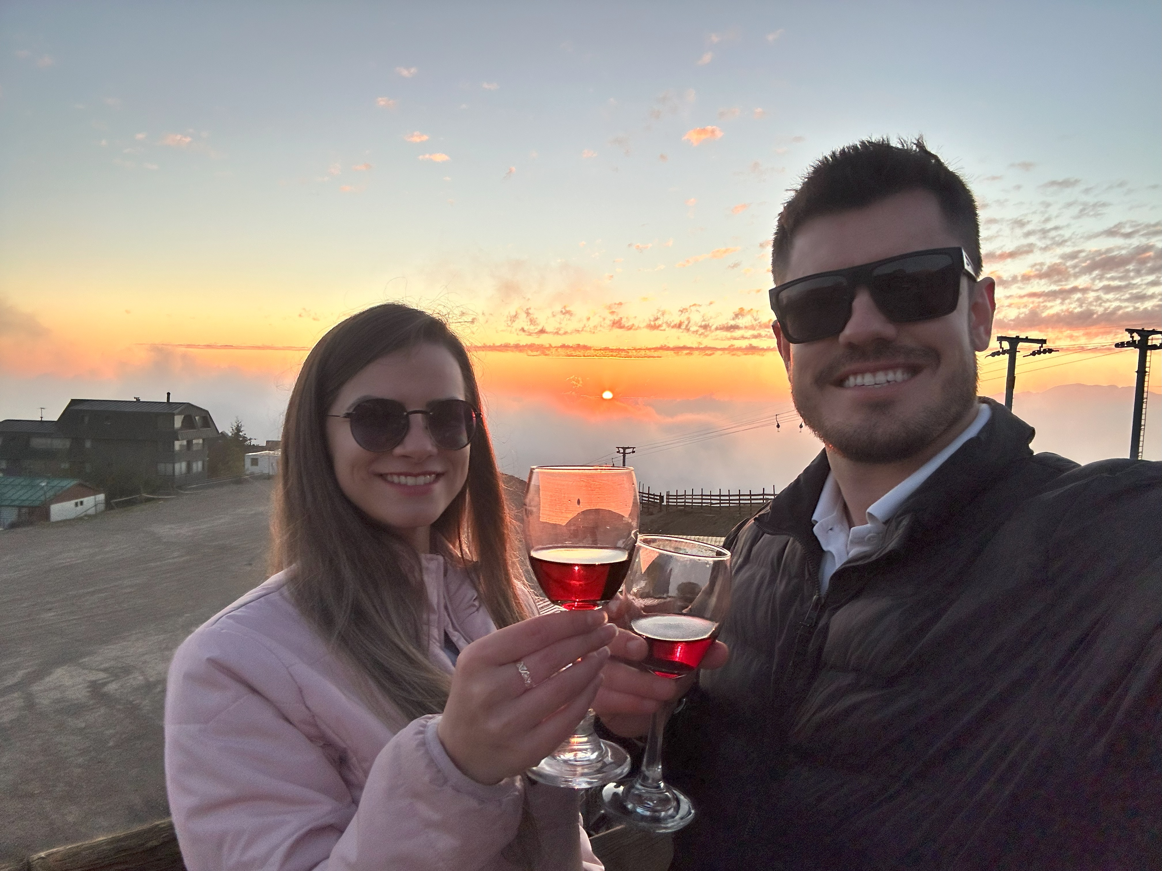 Sunset - Cordilheira dos Andes