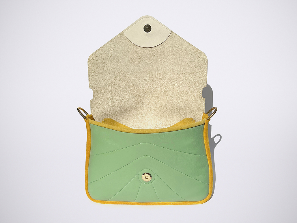 BIG ENVELOPE S - Ivory/Sage/Yellow