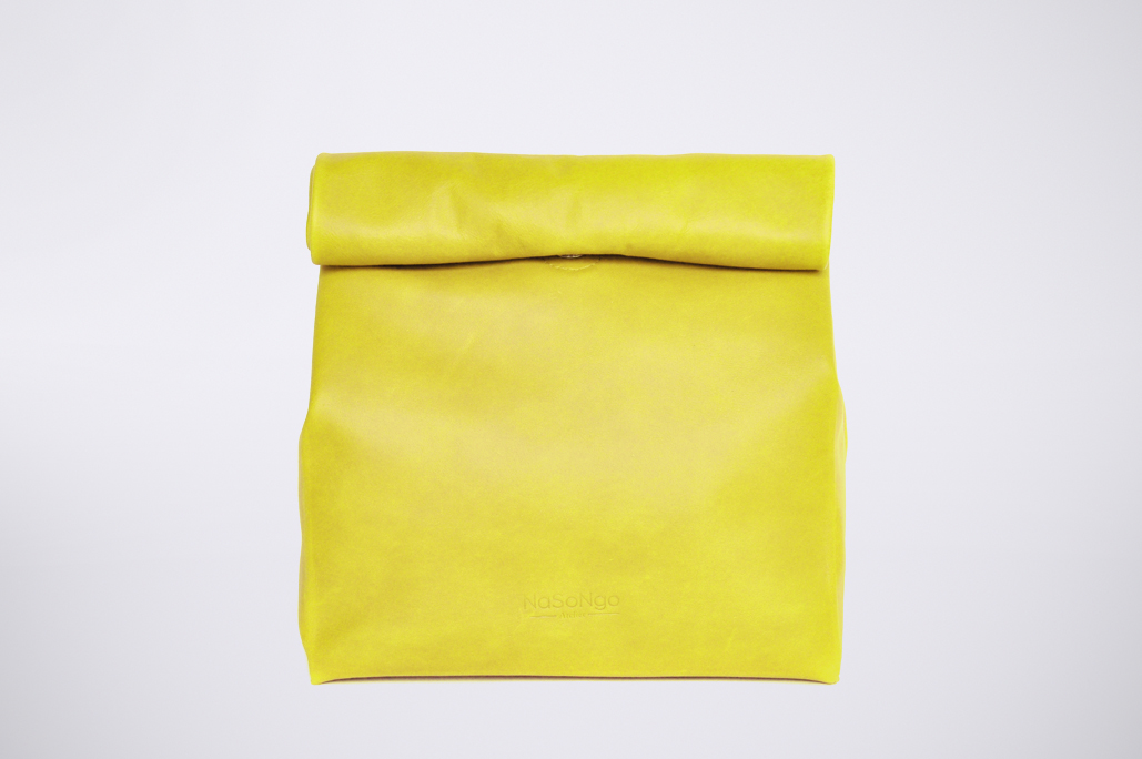 PAPER CLUTCH - WaxYellow