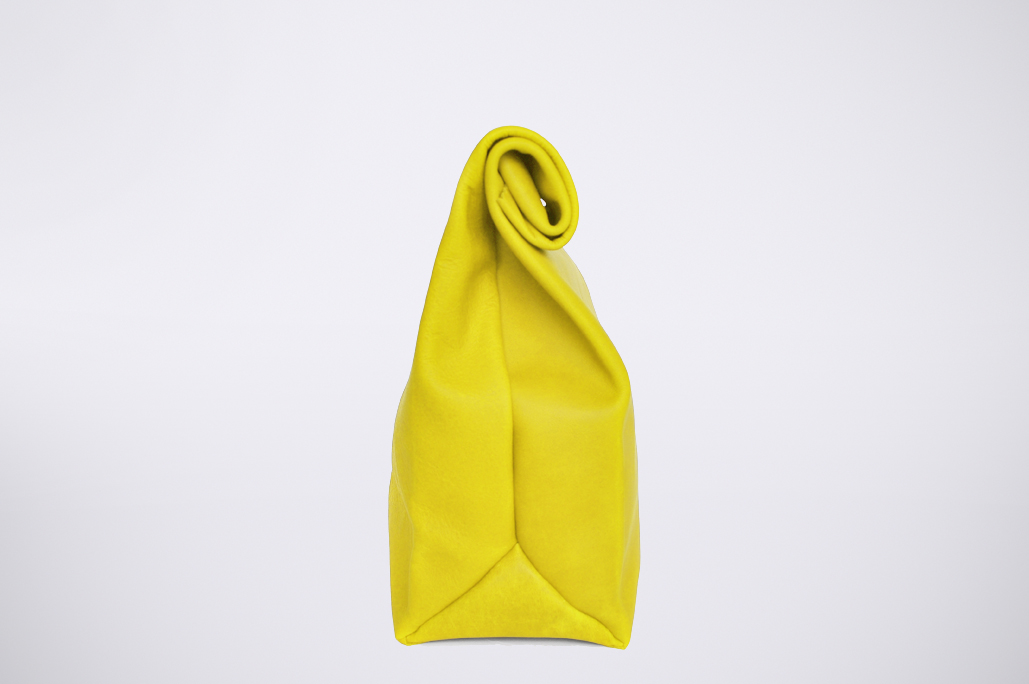 PAPER CLUTCH - WaxYellow