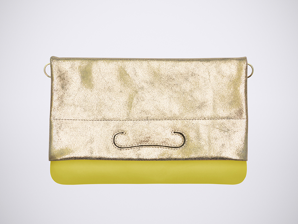 PATCH CLUTCH - WaxYellow