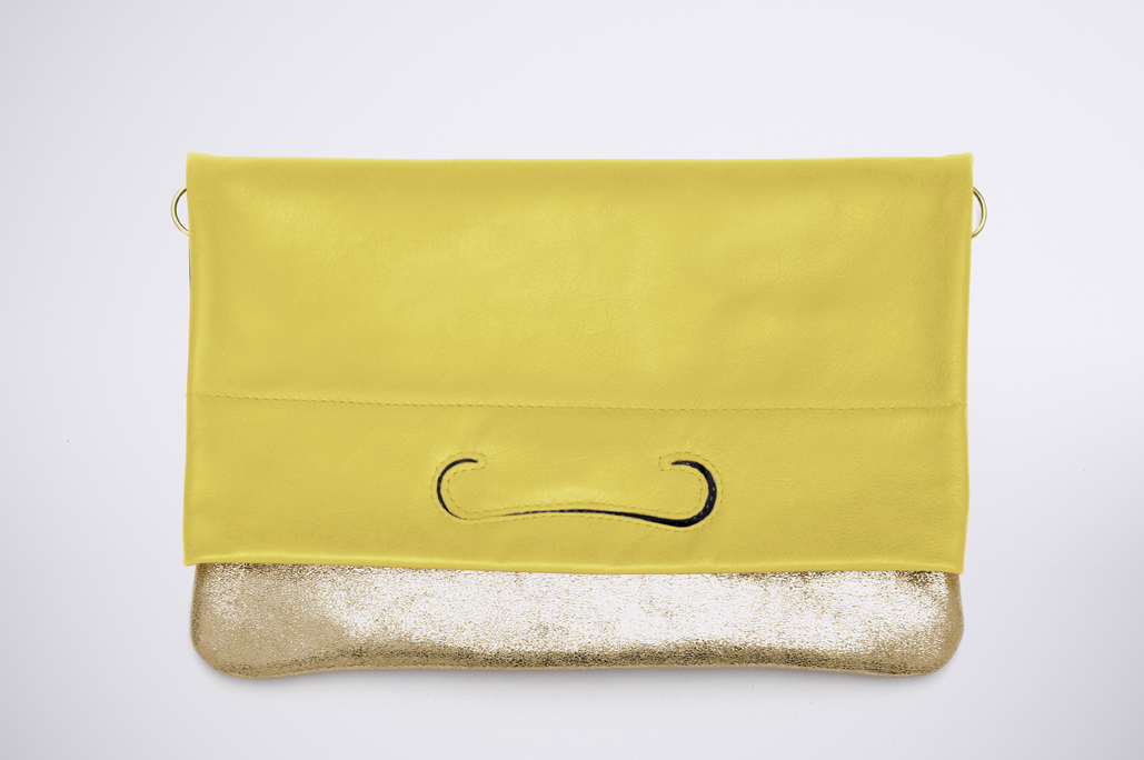 PATCH CLUTCH - WaxYellow