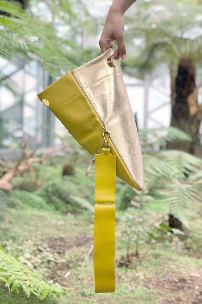 PATCH CLUTCH - WaxYellow