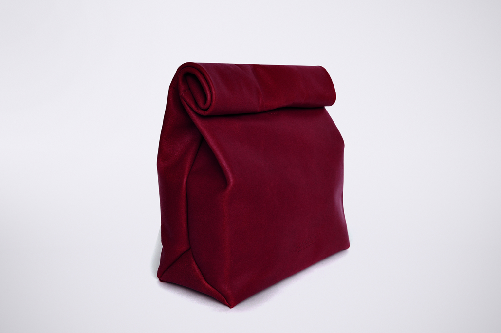 PAPER CLUTCH - WaxWine