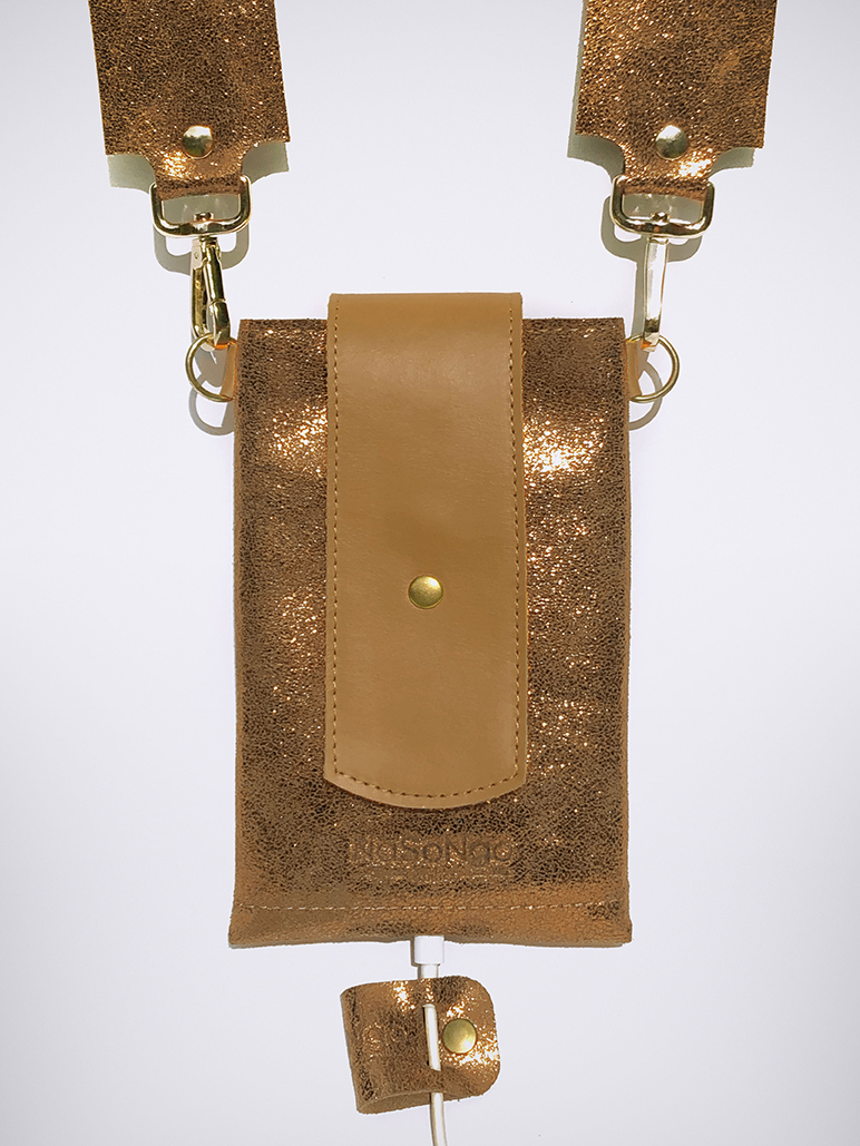 PHONE BAG - ShinyBronze