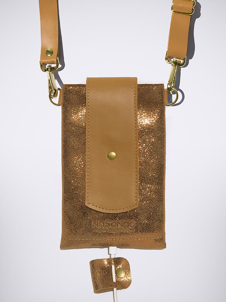 PHONE BAG - ShinyBronze