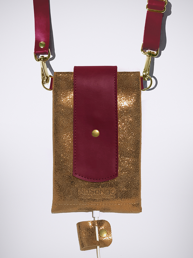 PHONE BAG - ShinyBronze