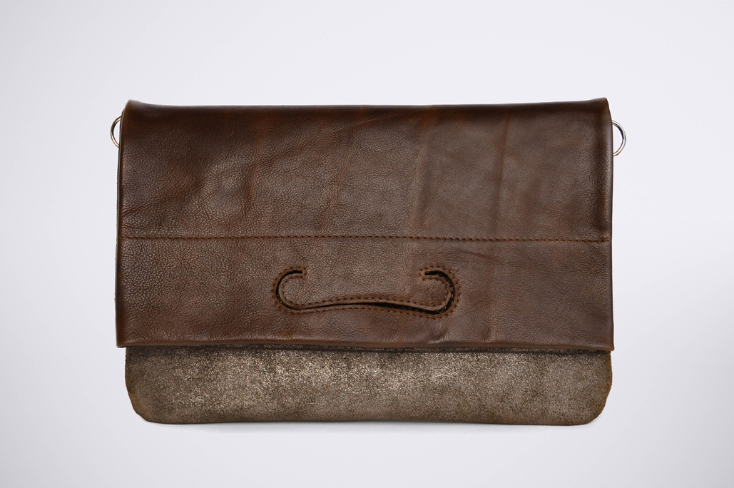 PATCH CLUTCH - Bronze