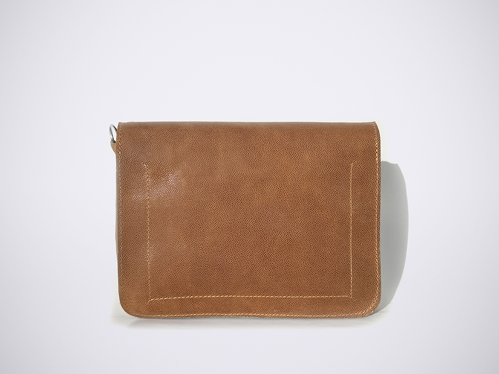 BIG ENVELOPE S - Cognac/Beige