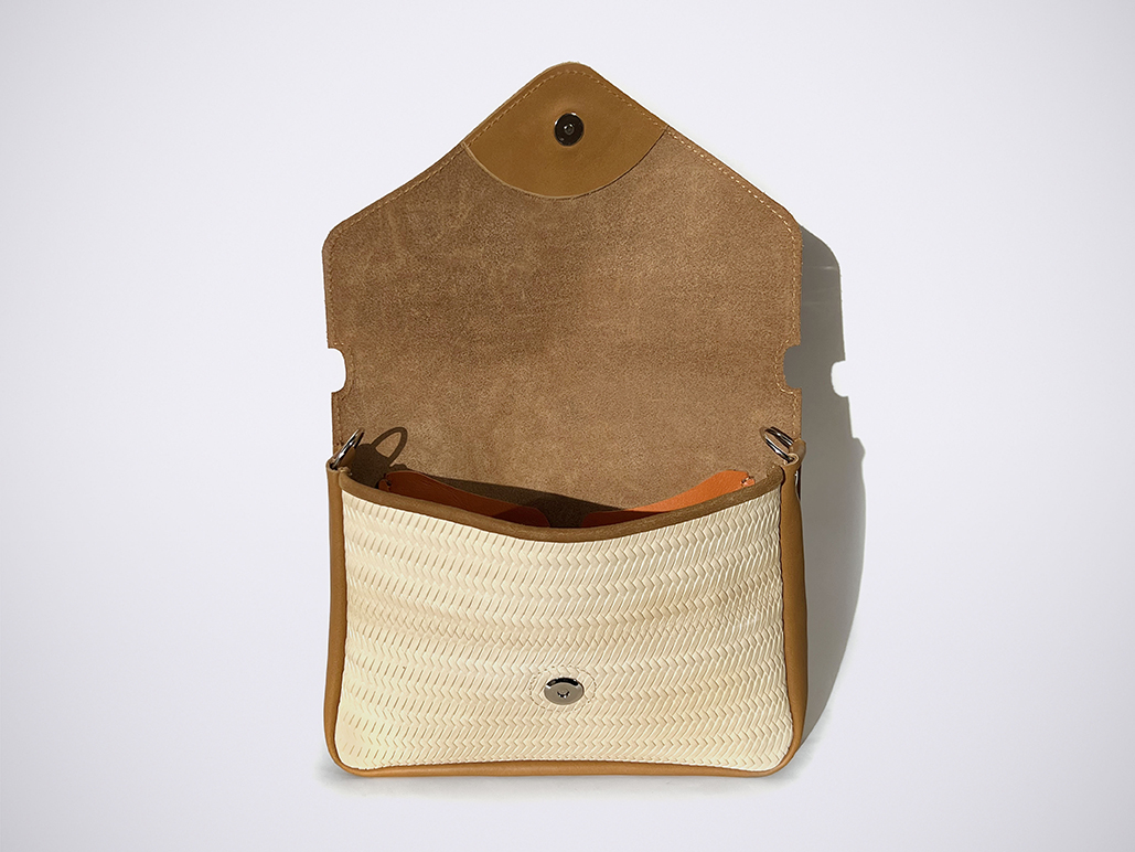 BIG ENVELOPE S - Cognac/Beige