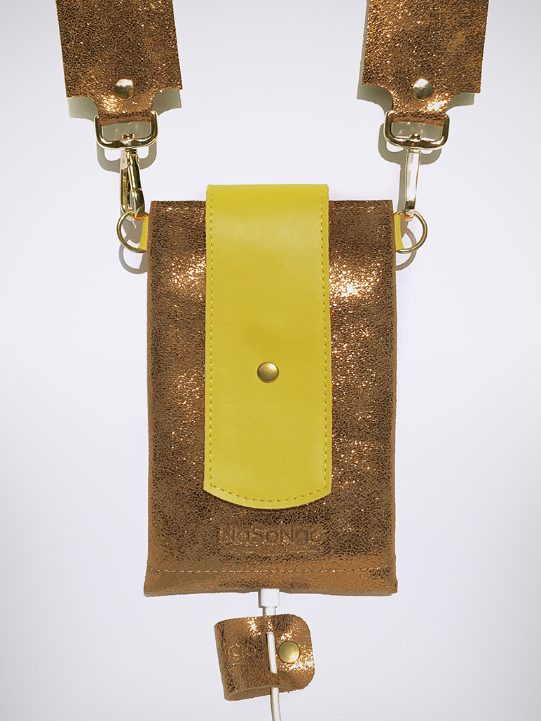 PHONE BAG - ShinyBronze