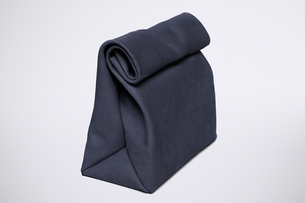 PAPER CLUTCH - NubuckGrey