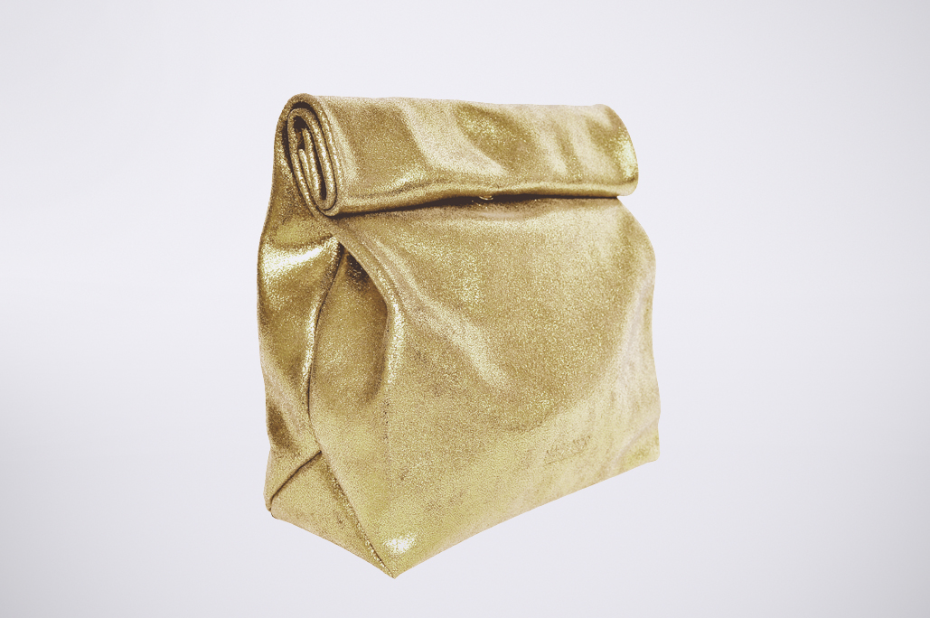 PAPER CLUTCH - ShinyGold