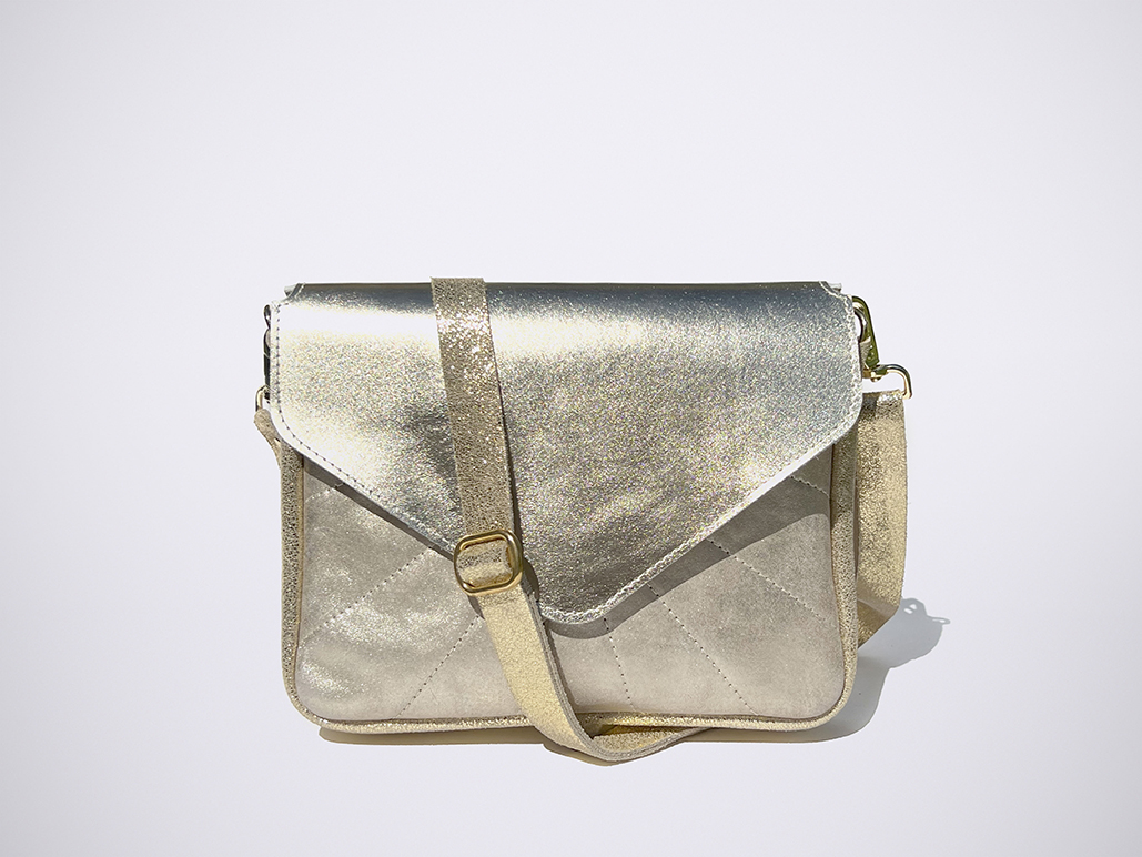 BIG ENVELOPE S - Gold/GlitterGold