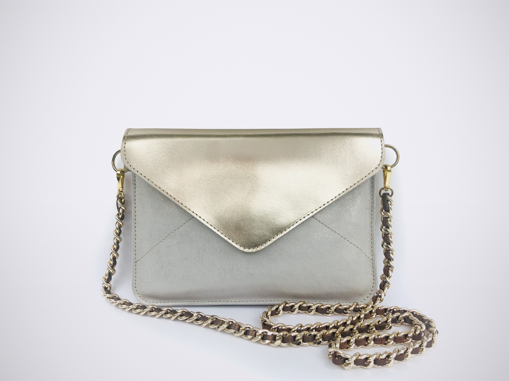 ENVELOPE S - Gold/GlitterWhite