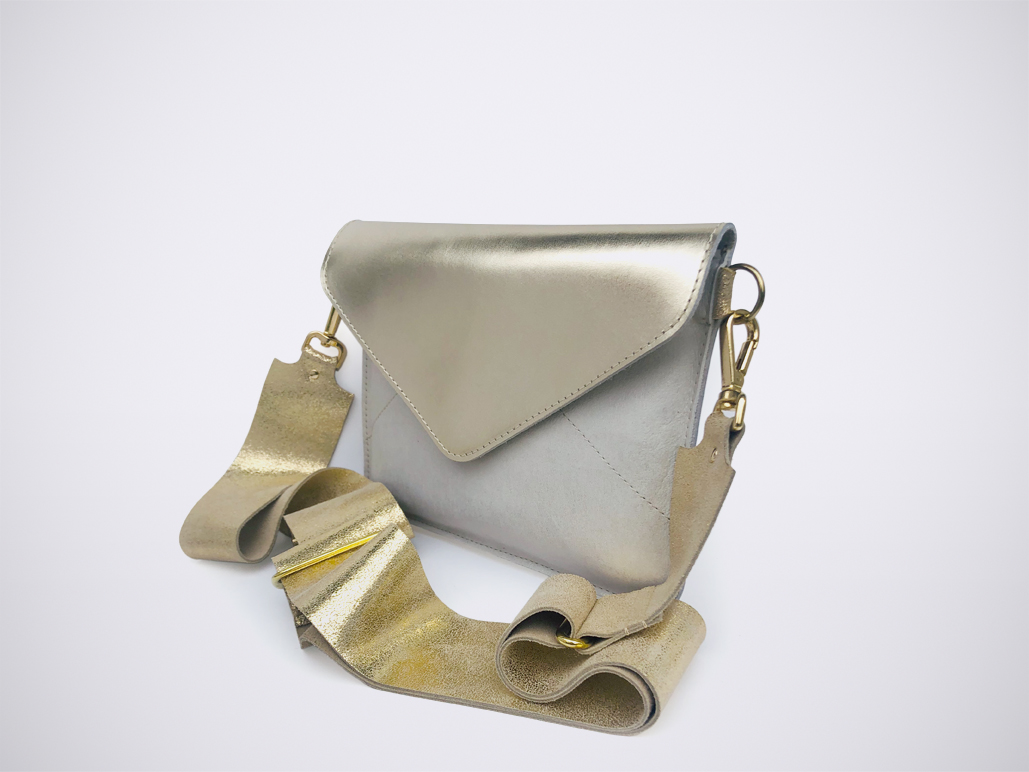 ENVELOPE S - Gold/GlitterWhite