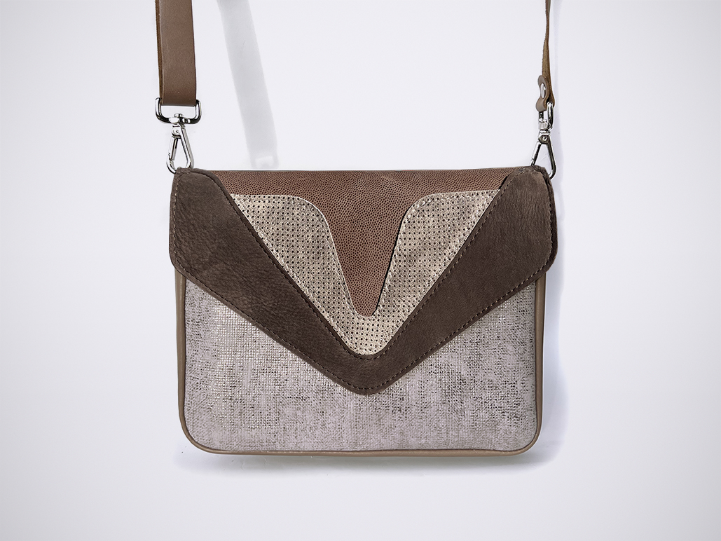 BIG ENVELOPE S - Taupe Ray