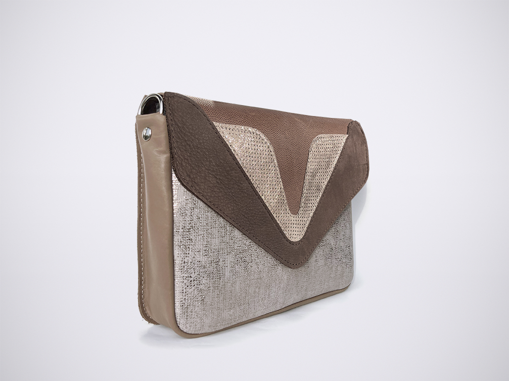 BIG ENVELOPE S - Taupe Ray