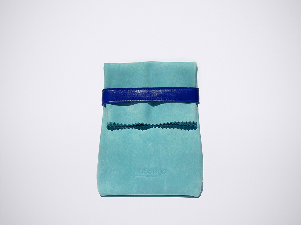 PAPER BAG - NubuckAqua