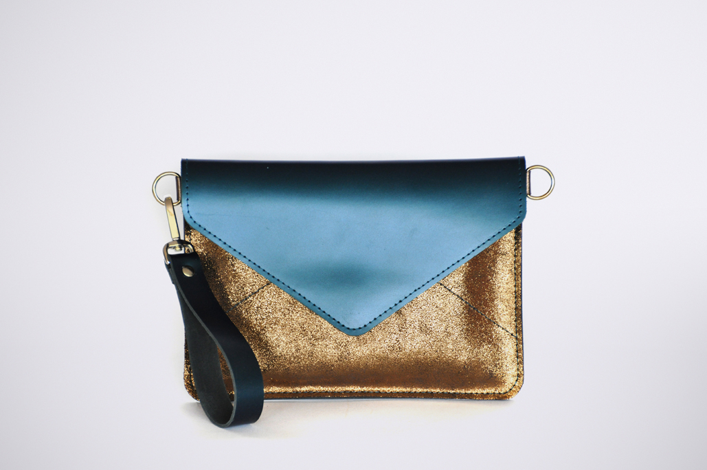 ENVELOPE - Petrol / VegetalBlack