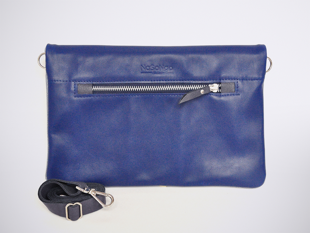 PATCH CLUTCH - ShimmerBlue / Blue